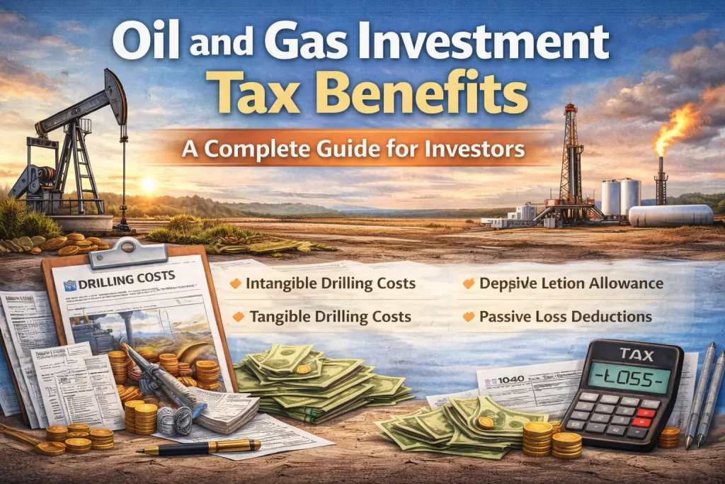 Tax benefits for oil and gas investors
