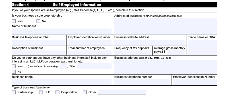 Section Four: Payment Terms