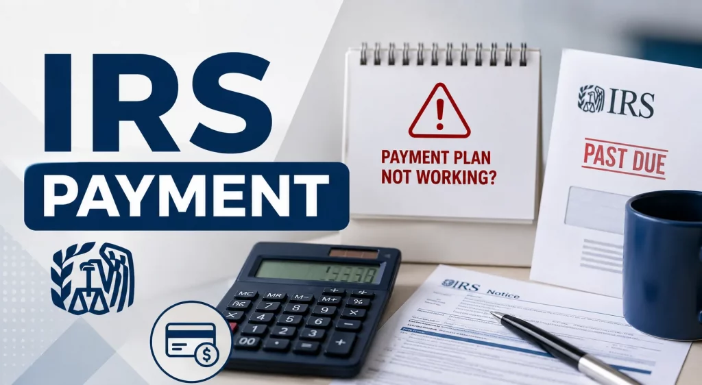 irs payment plan not working